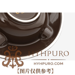 HP圆形棕金色四位陶瓷烟灰缸(下单前联系客服)