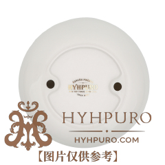 HP圆形白棕金三位陶瓷烟灰缸(下单前联系客服)