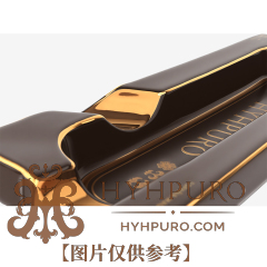 HP长方形四位棕金色陶瓷烟灰缸