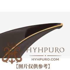 HP三角形棕金三位陶瓷烟灰缸(下单前联系客服)
