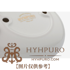 HP圆形白棕金三位陶瓷烟灰缸(下单前联系客服)