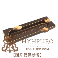 HP长方形四位棕金色陶瓷烟灰缸