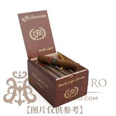 La Flor Dominicana Double Ligero DL-600 Natural 20s 多米尼加之花 双高叶 DL-600 自然 20支/盒