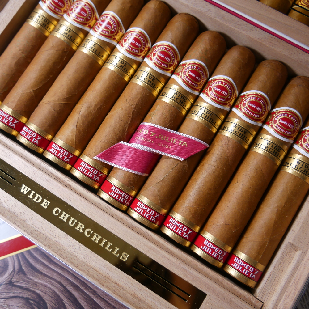 Romeo y Julieta Wide Churchill Travel Humidor 20s 罗密欧与朱丽叶 宽丘吉尔 旅行保湿盒版 20支/盒