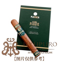 Plasencia Alma Fuerte Eduardo I Colorado Claro Toro 5s 帕拉森 烈魂系列 爱德华多1号 科罗拉多州 克拉罗 托罗 5支/盒