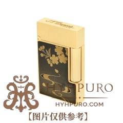 S. T.DUPONT 都彭 LIGNE2 朗声系列 珍珠母 复古 打火机 金色 C16151