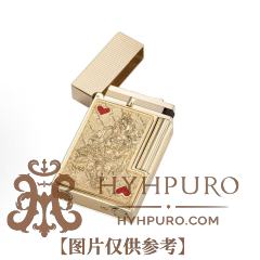 S. T.DUPONT 都彭 LIGNE 2系列 King of Hearts 红心王 朗声打火机 珍藏版 金色 016457