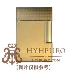 S. T.DUPONT 都彭 LIGNE 2系列 small 经典朗声 钻石菱纹型 打火机 金色 C18602