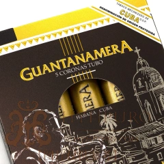 GUANTANAMERA CORONAS TUBO GOLD EDITION 5s 关塔纳摩 高朗拿 金筒限定版 5支/盒X15盒