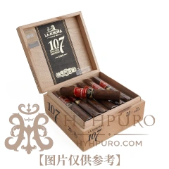 La Aurora 107 Maduro Usa Robusto 20s 狮子王 107 马杜罗 罗布图 20支/盒
