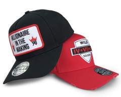Baseball Cap - CMC-1051 (100% Cotton Black Polyester Badge Patch Embroidery Logo Edition 9forty A Frame Baseball Cap Supplier)
