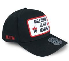 Baseball Cap - CMC-1051 (100% Cotton Black Polyester Badge Patch Embroidery Logo Edition 9forty A Frame Baseball Cap Supplier)
