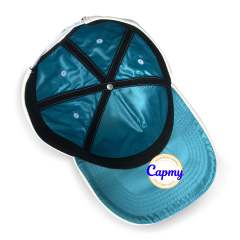 Baseball Cap - CMC-1058 (Custom Design Faux PU Leather White Colour Edition 9forty A Frame Baseball Cap Supplier )