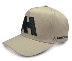 Baseball Cap - CMC-1060 (100% Cotton Khaki With Black Embroidery Logo High Profile Edition 9forty A Frame Baseball Cap Manufacturer)