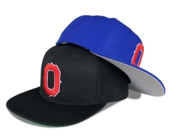 Snapback Cap - CMC-2007 ( New Fashion Black Royal Blue Colour Gorras Mens 100% Acrylic Snapback Cap Hat Supplier )