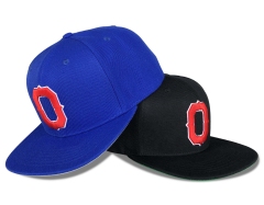 Snapback Cap - CMC-2007 ( New Fashion Black Royal Blue Colour Gorras Mens 100% Acrylic Snapback Cap Hat Supplier )
