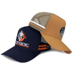 Trucker Hat - CMC-3012 ( Custom Women Fit 5 Panel Middle Crown Australia Country Trucker Hat Factory )