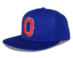 Snapback Cap - CMC-2007 ( New Fashion Black Royal Blue Colour Gorras Mens 100% Acrylic Snapback Cap Hat Supplier )