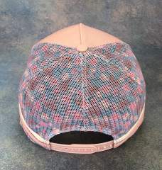 Trucker Hat - CMC-3106 ( New Design 5 Panel Pink Mesh Printing Hat High Profile Australia Country Trucker Caps Manufacturer )