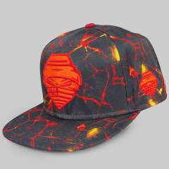 Snapback Cap - CMC-2084 ( Custom Grey Wool Felt Embroidery Logo Low Profile 6 Panel Snapback Cap Hat Factory)
