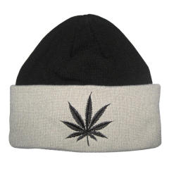 Beanie Hat - CMC-5012(Custom Winter Cap Knitted Jacquard Embroidery Logo Warm 100% Acrylic Wool Beanie Hat Manufacturer )