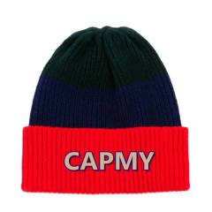 Beanie Hat - CMC-5014 (Custom Winter Cap Knitted Jacquard Embroidery Logo Warm 100% Acrylic Wool Beanie Hat Manufacturer )