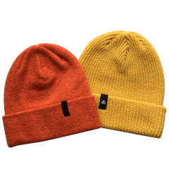 Beanie Hat - CMC-5040 (Custom Winter Cap Knitted Jacquard Embroidery Logo Warm 100% Acrylic Wool Beanie Hat Manufacturer )
