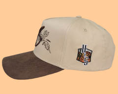 Baseball Cap - CMC-1100(100% Cotton Brown Cotton With Dark Brown Suede Visor Two Tone Edition 9forty A Frame Baseball Cap Supplier)
