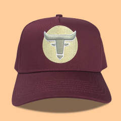 Baseball Cap - CMC-1102 (100% Cotton Maroon Burgundy Patch 3D Embroidery Logo 9forty A Frame Baseball Cap Manufacturer )