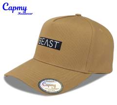 Baseball Cap - CMC-1092 (Wholesales 100% Cotton Tan Brown Corwn Middle Crown Edition 9forty A Frame Baseball Cap Manufacturer )