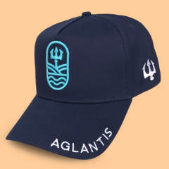 Baseball Cap - CMC-1155 (Custom Royal Blue Suede 9forty A Frame Suede Fire Logo Baseball Cap Hat Factory )