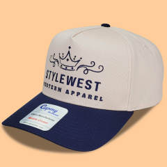 Baseball Cap - CMC-1160 (Custom 100% Black Suede Crown 9forty A Frame Suede Dandy Hats Style Mens Baseball Cap Manufacturer )