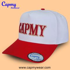 Baseball Cap - CMC-1190 (Custom Mens High Quality 5 Panel 100% Polyester Sports Gorras Dark 3D Embroidery Logo A Frame Baseball Caps)