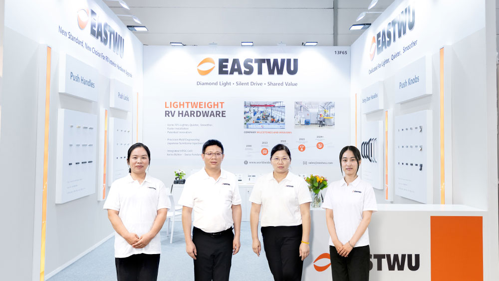Eastwu team at CARAVAN SALON Düsseldorf 2026