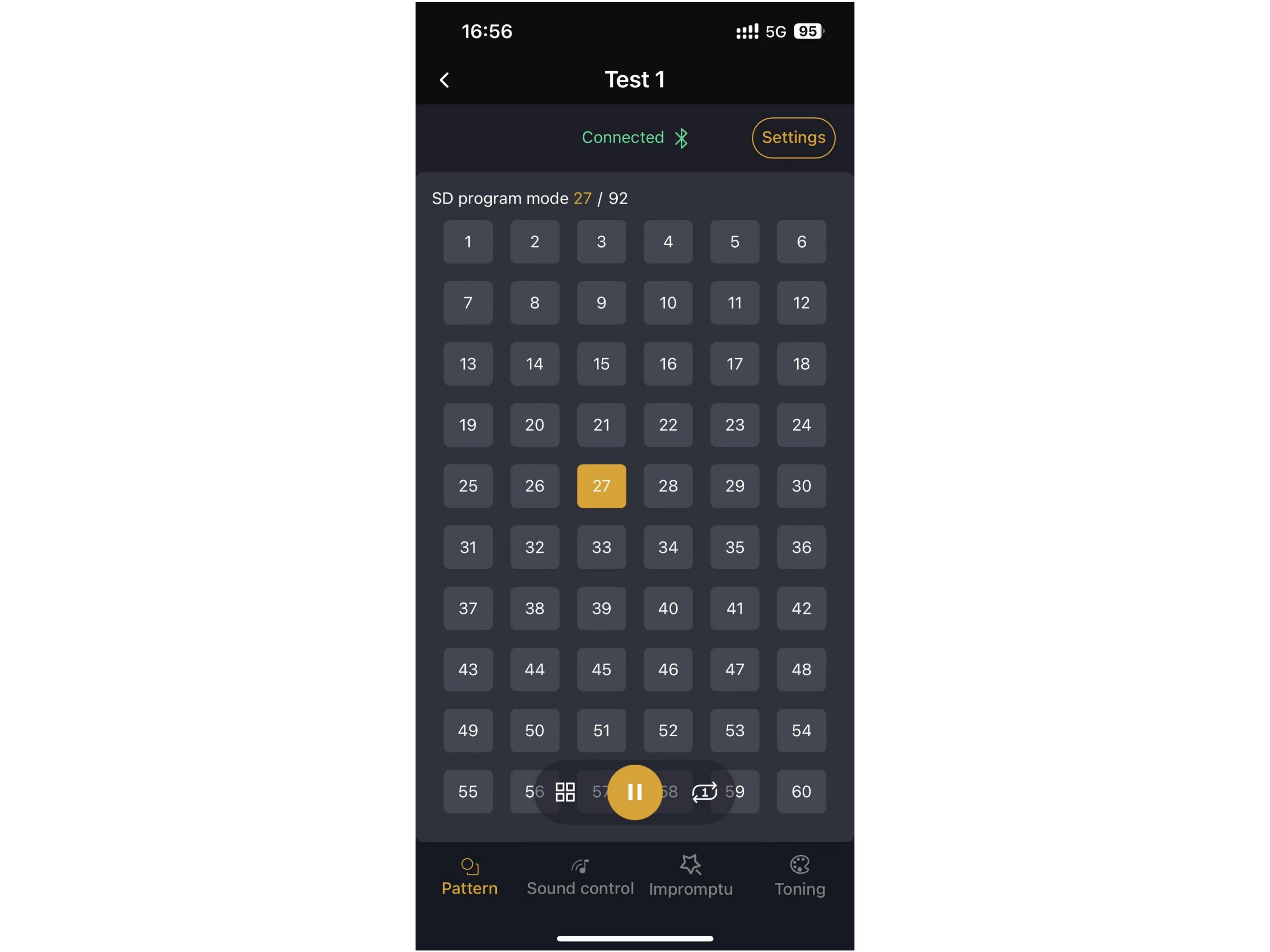 SD Card mode, switch and control lighting programs