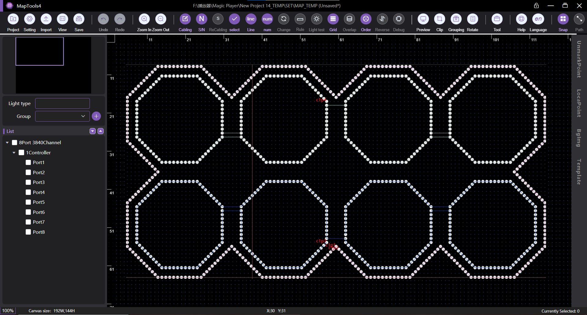 Magic Player Map Tools 4 main interface