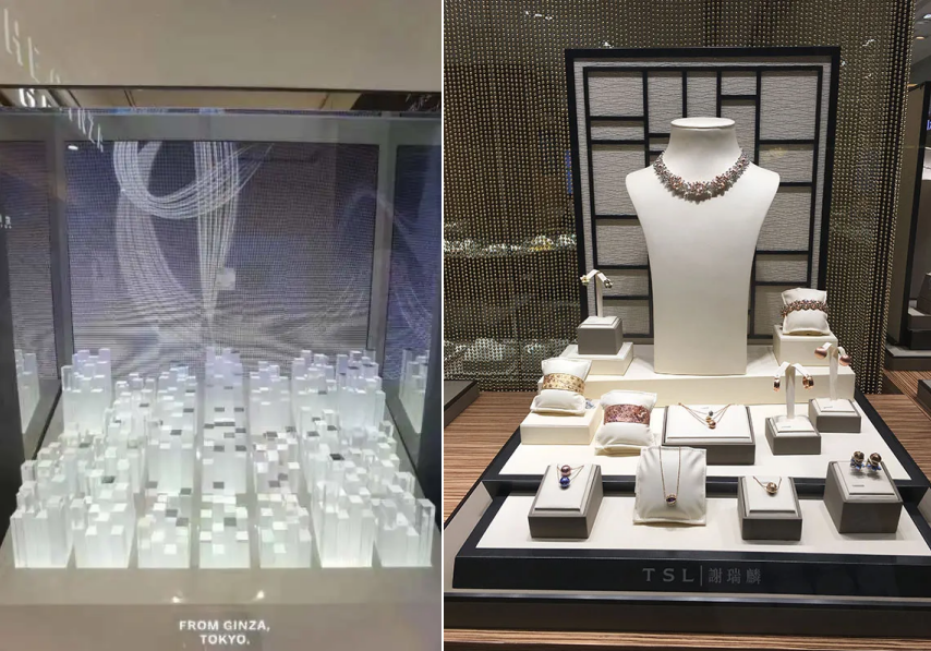 expanded into various stylish product display stands