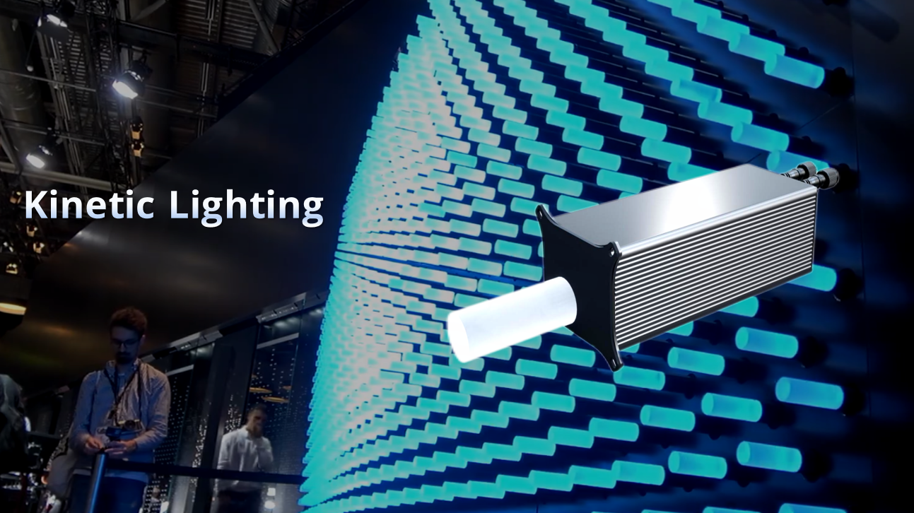 Kinetic Lighting Dynamic Art Lighting Installation