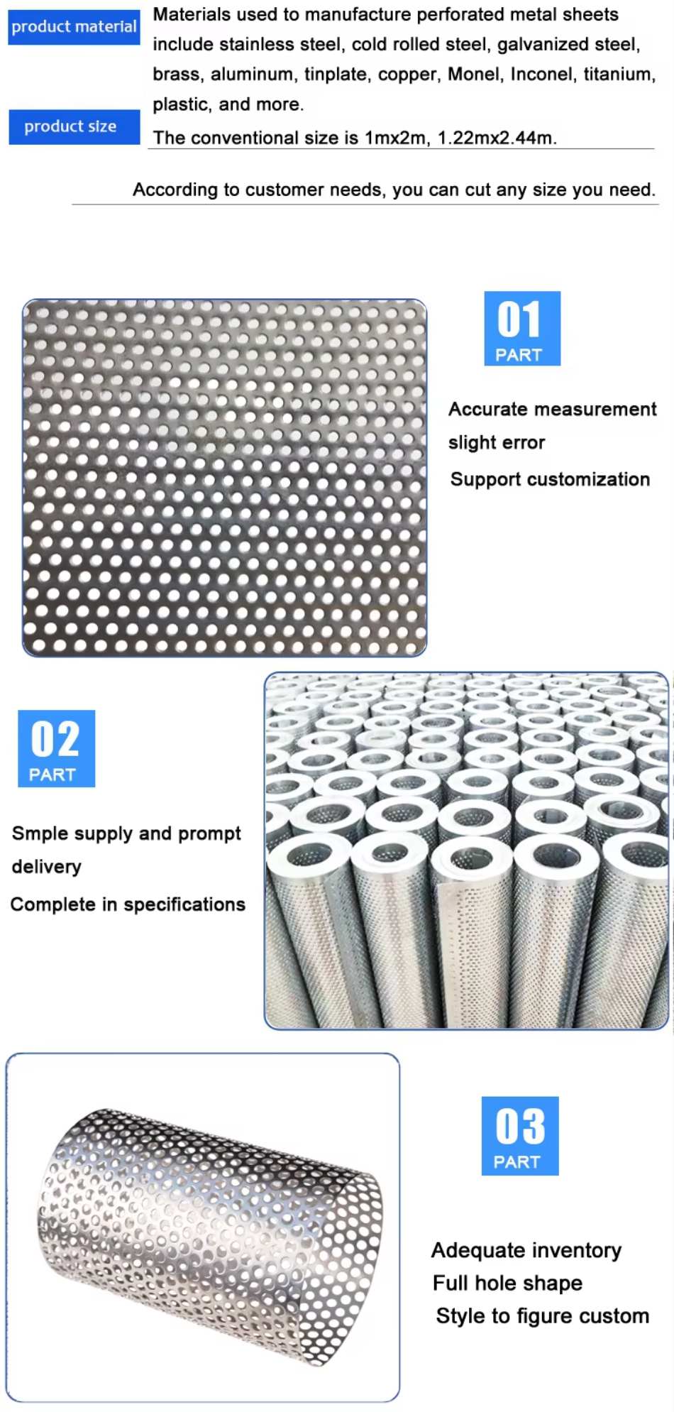 Stainless Steel Perforated Plate