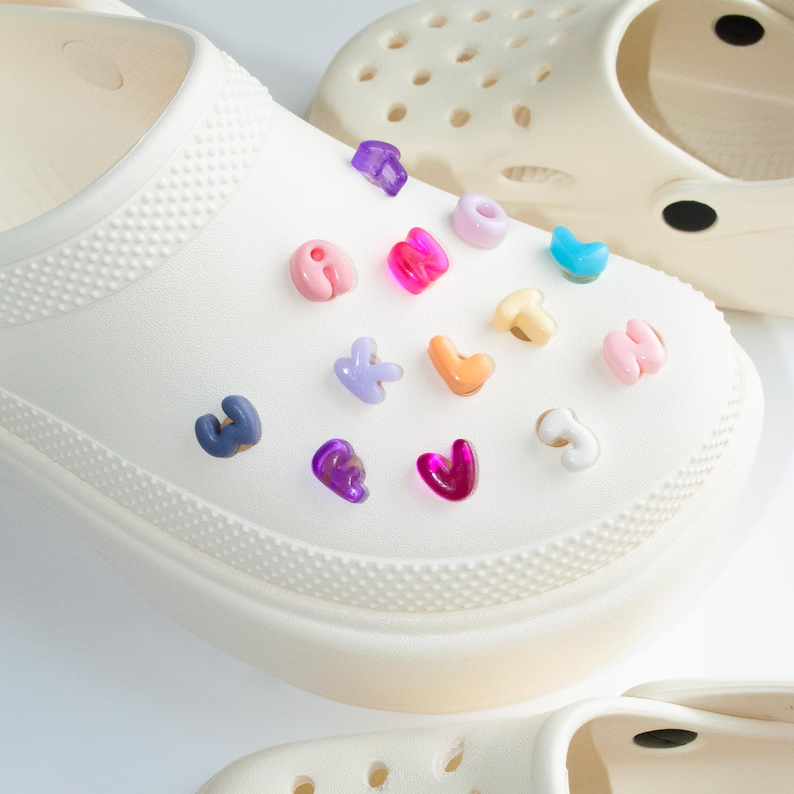 Mix and Match Jelly Letters on One Pair