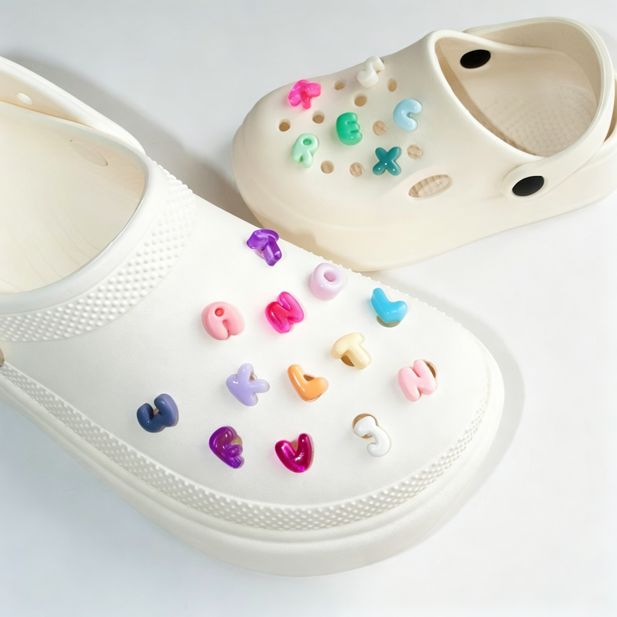Over 60 Colors Available for Shoe Charms