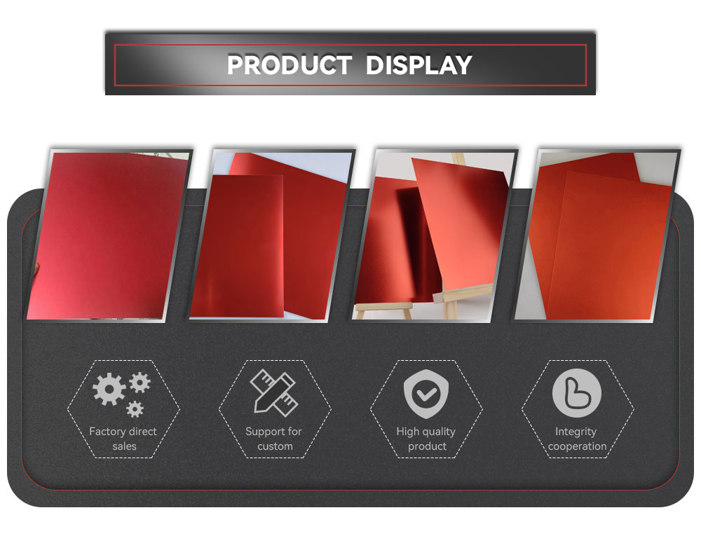 Red Anodized Aluminum Sheet