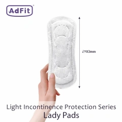 AdFit 240mm Lady Pads Light Incontinence Protection Pads Factory