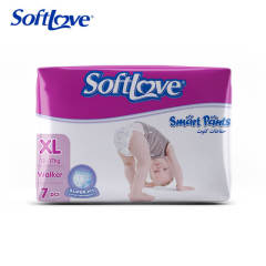 Softlove Smart Pants High Quality Baby Diapers Pants Supplier (XL7)