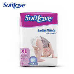 Softlove Smart Pants High Quality Baby Diapers Pants Supplier (XL7)