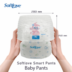 Softlove Smart Pants High Quality Baby Diapers Pants Supplier (XL7)