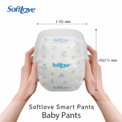 Softlove Smart Pants Disposable Baby Diapers Manufacturers (S10)