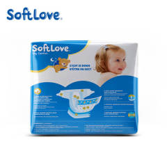 SoftLove Dry Comfort Diaper High Quality Supplier Baby Diapers Wholesale (XL26)