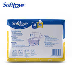 Softlove Clothlike Wholesale Cheap Breathable Baby Diaper Supplier (S4)