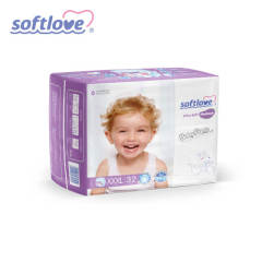 Softlove Platinum Pants Super Absorbent Baby Diapers Pants (XXXL32)